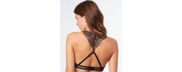 Etam: Triangle sans armature tout dentelle, dos nageur à 20,99€ au lieu de 29,99€