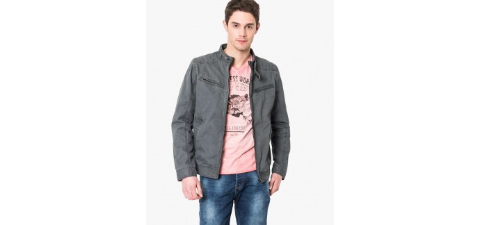 GÉMO: Blouson multi-poche col montant à 24,99€ au lieu de 49,99€