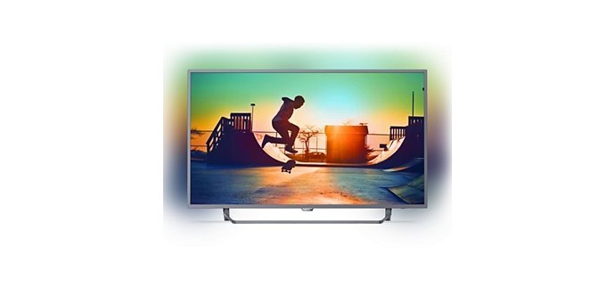 Rue du Commerce: TV LED 4K 55" PHILIPS 55PUS6272 Ambilight à 499,99€