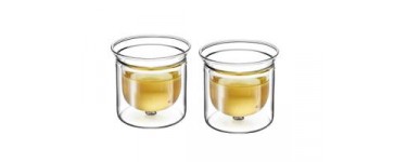 Amazon: Lot de 2 verres à café Zens LifeStyle - 55 ml à 5,90€ au lieu de 16,07€