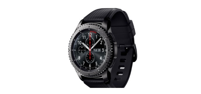 LDLC: Jusqu'à 50€ remboursés sur cette montre Samsung Gear S3 Frontier Noir