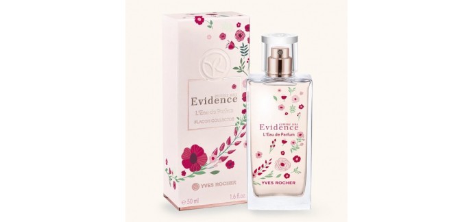 Yves Rocher: Eau de parfum comme une Evidence Edition Collector 50ml d'une valeur de 23,90€ au lieu de 39,80€