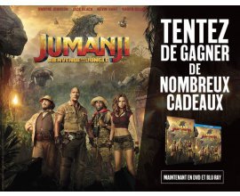 BFMTV: 20 Blu-ray & 60 DVD du film "Jumanji" à gagner
