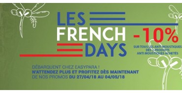 Easypara: [French Days] Anti-moustiques : -10% dès 2 produits achetés