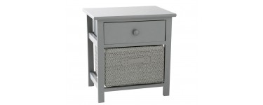 Becquet: Chevet tiroir + panier à 39,92€ au lieu de 49,90€
