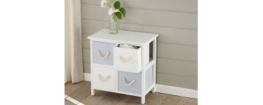 Becquet: Meuble 4 tiroirs à 63,92€ au lieu de 79,90€