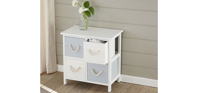 Becquet: Meuble 4 tiroirs à 63,92€ au lieu de 79,90€