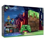 Auchan: Xbox One S 1To - Limited Edition Minecraft à 199€