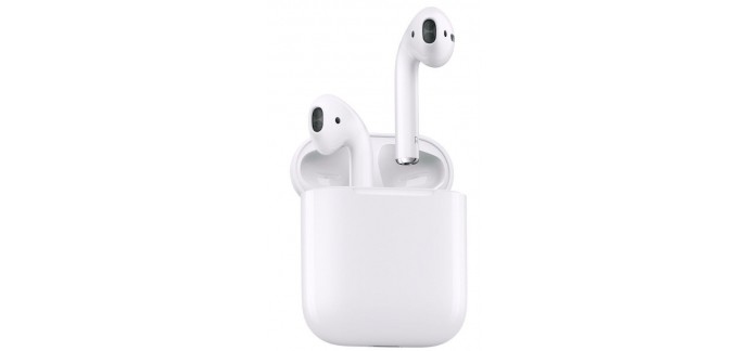 eBay: Écouteurs intra-auriculaire Apple AirPods Bluetooth avec micro Blanc à 145€ au lieu de 179€