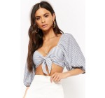 Forever 21: Top court rayé noué à 22,40€ au lieu de 32€