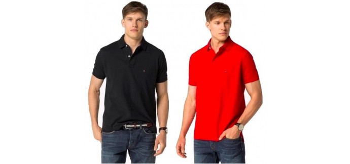 Cdiscount: Polo Tommy Hilfiger Homme Rouge ou Noir à 29,99€