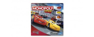 Fnac: Jeu Monopoly junior cars a 12€
