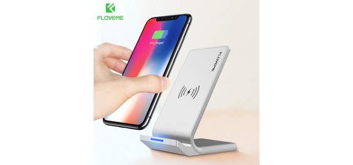 AliExpress: Chargeur induction FLOVEME pour Smartphone haut de gamme à 7,40€ au lieu de 13,96€