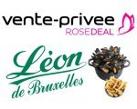 Veepee: Rosedeal Léon de Bruxelles : payez 1€ pour 12€ de bon d'achat