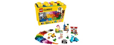 Amazon: Jeu construction LEGO Classic - 10698 - Boîte de briques créatives Deluxe à 37,49€
