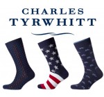 Charles Tyrwhitt: 3 paires de chaussette pour 25€