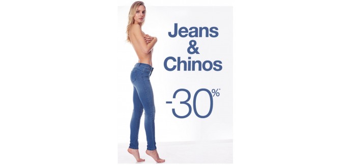Best Mountain: -30% sur une sélection de jeans & chinos