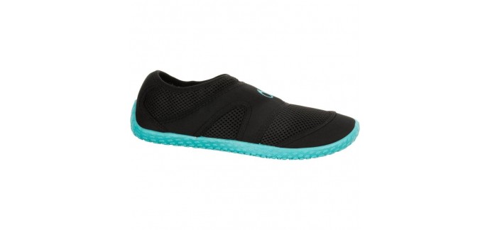 Decathlon: Chaussures aquatiques noires SUBEA à 5,49€ au lieu de 9,99€