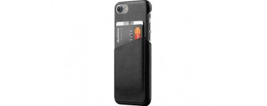 MacWay: Coque pour iPhone 7 / iPhone 8 - Mujjo Leather Wallet Case Noir à 29,99€ au lieu de 39,99€
