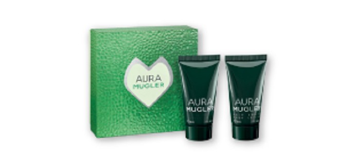 Beauty Success: Une boîte Aura de la marque Muglers et 2 soins parfumant offerts dès l'achat d'une fragrance Aura