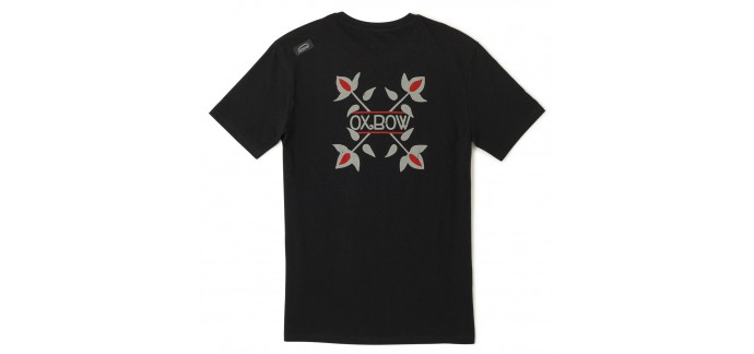 Oxbow: Tee-shirt Tranent - noir à 16,10€ au lieu de 23€