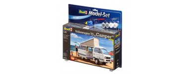 Fnac: Maquette Volkswagen T3 Camper Revell 67344 Model Set 80 pièces à 10,80€ au lieu de 35,99€