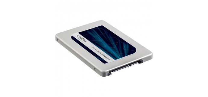Materiel.net: Disque dur SSD Crucial MX500 - 500 Go à 14,90€ au lieu de 139,90€