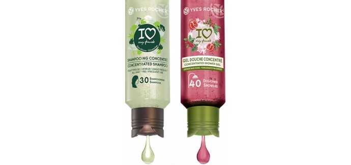 Yves Rocher: 100 routines shampoing et gel douche à gagner