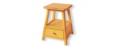 Becquet: Chevet jaune esprit bohème à 48,93€ au lieu de 69,90€
