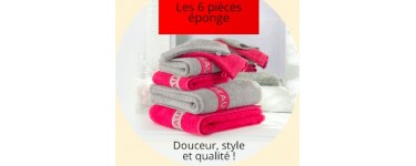 3 Suisses: 2 serviettes de toilette + 2 serviettes invités + 2 gants de toilette offerts pour toute commande