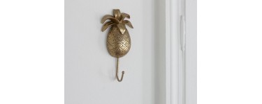 Becquet: Patère ananas en résine -20% de promo