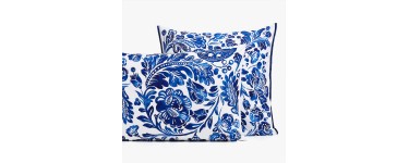 Zara Home: Taie d'oreiller imprimé grande fleur à 9,99€ au lieu de 15,99€