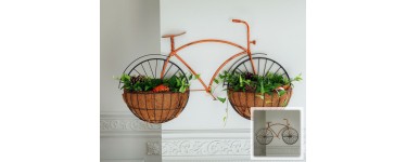 Becquet: Décoration murale ou jardinière vélo à 50,32€ au lieu de 62,90€
