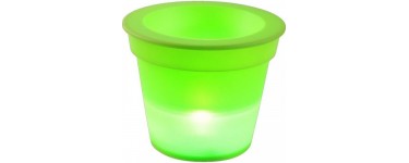 GiFi: Pot lumineux plastiques vert anis à 4,99€