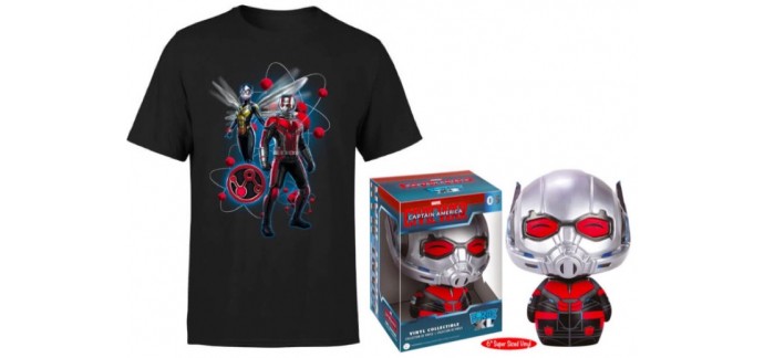 Zavvi: 1 figurine Dorbz XL Ant-Man offerte avec un T-shirt, sweat ou sweat à capuche Ant-Man