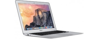 Boulanger: Apple MacBook AIR 13'' i5 1.8GHZ 128GO 2017 à 849€ au lieu de 1099€
