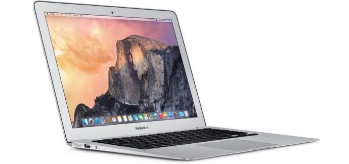 Boulanger: Apple MacBook AIR 13'' i5 1.8GHZ 128GO 2017 à 849€ au lieu de 1099€
