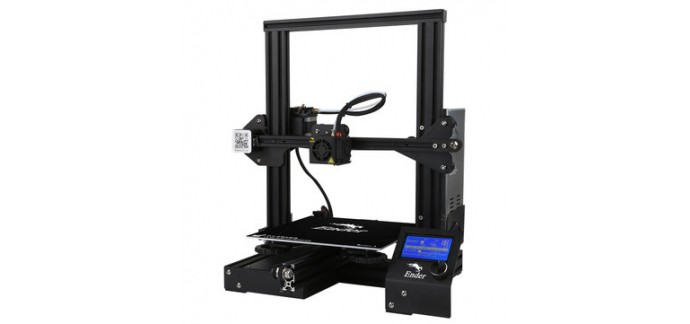Banggood: Imprimante 3D Creality 3D Ender-3 V-Fente Prusa I3 DIY à 170,59€ au lieu de 319,67€