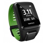 Go Sport: Montre GPS Tomtom runner 3 cardio music noir vert large à 199,95€ au lieu de 249,95€