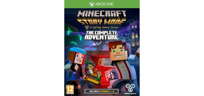 CDKeys: Jeu Xbox One Minecraft Story Mode Complete Adventure à 6,59€ au lieu de 34,19€