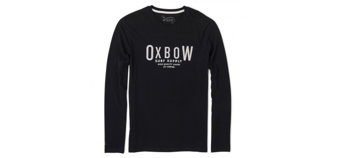 Oxbow: Tee-shirt Tainlan noir à 20,30€ au lieu de 29€