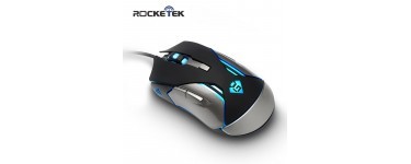 AliExpress: Souris gaming Rocketek à 7,63€ au lieu de 14,39€