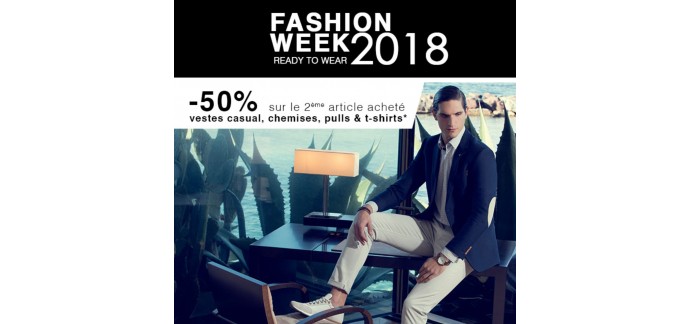 IZAC: [Fashion week] -50% sur le 2ème article acheté parmi une sélection