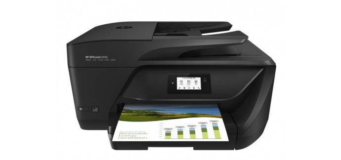 Darty: Imprimante jet d'encre HP OFFICEJET 6950 à 79,99€ au lieu de 139,99€