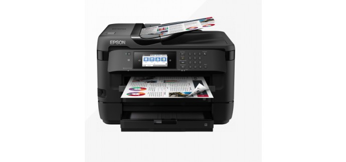 Darty: Imprimante jet d'encre Epson WorkForce WF-7720DTWF à 199,99€ au lieu de 269,99€