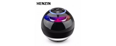 AliExpress: Mini enceinte Bluetooth HENZIN à 10,10€ au lieu de 15,78€