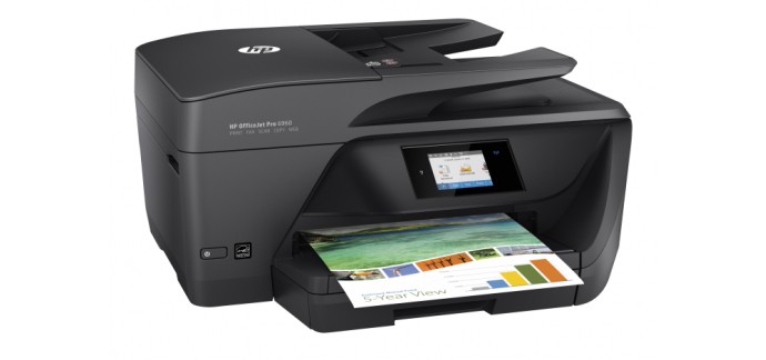 Auchan: Imprimante jet d'encre HP Office Jet Pro 6960 à 119€ au lieu de 139€