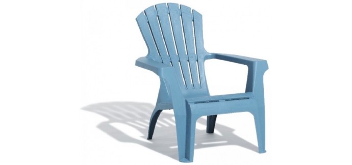GiFi: 50% de réduction sur le 2ème fauteuil de jardin acheté (4 coloris au choix)