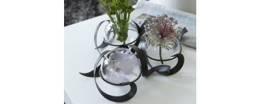 Becquet: Vase 3 boules support métal à 29,92€ au lieu de 39,90€