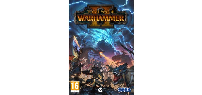 CDKeys: Jeu PC Total War: Warhammer 2 à 29,89€ au lieu de 54,39€